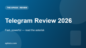 Telegram review 2026 — The APKSix